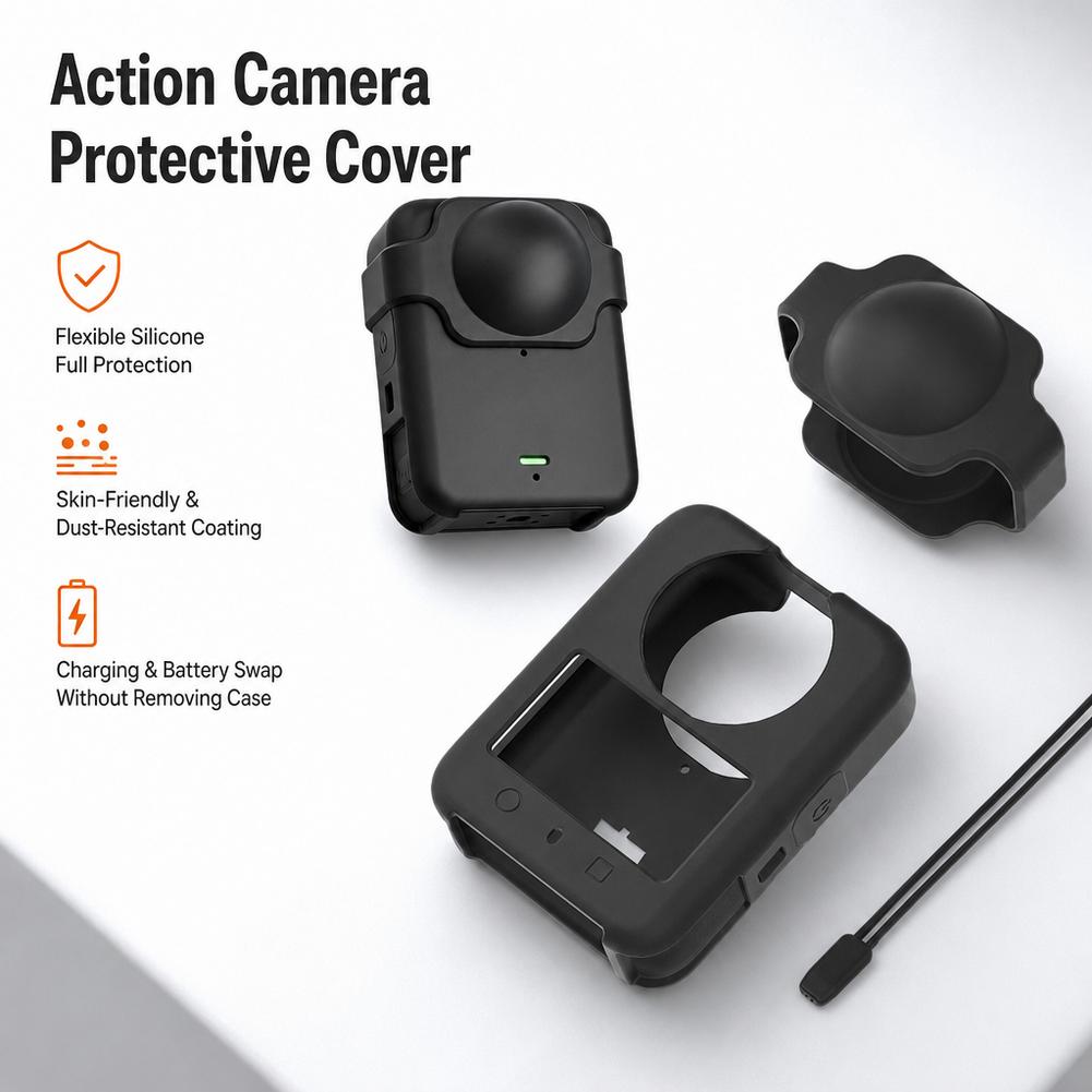 غطاء حماية سيليكون للكاميرا DJ - مراجعة Drone Gimbal Case وسعره
