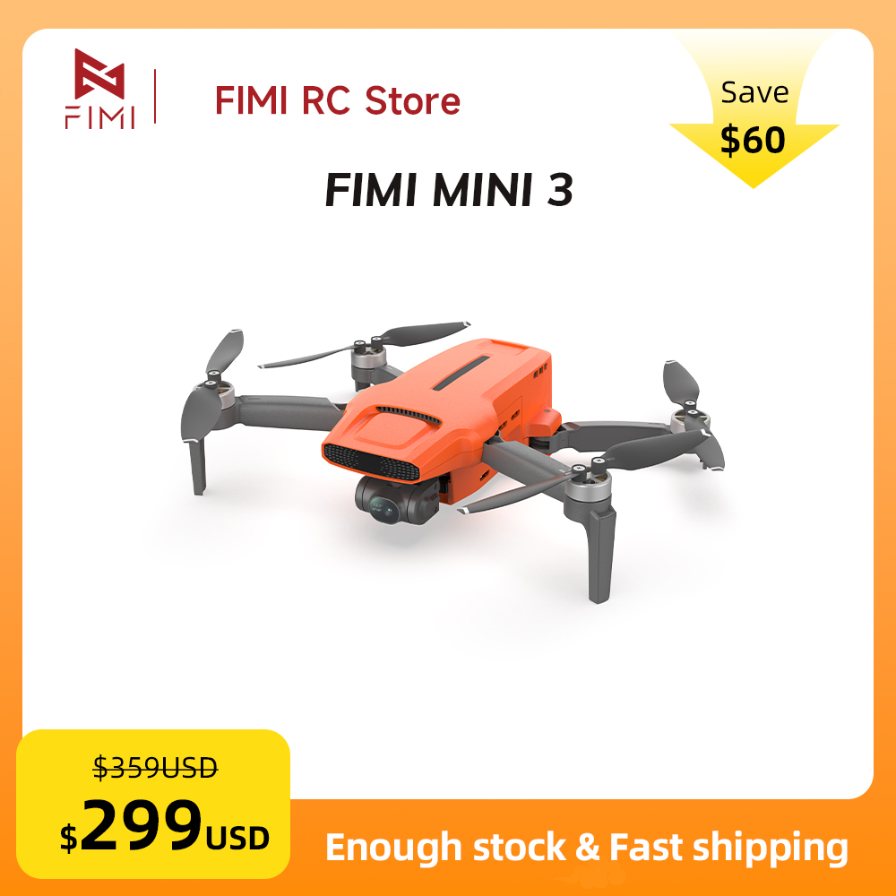 طائرة بدون طيار FIMI MINI 3 مع - مراجعة Drone Gimbal Case وسعره