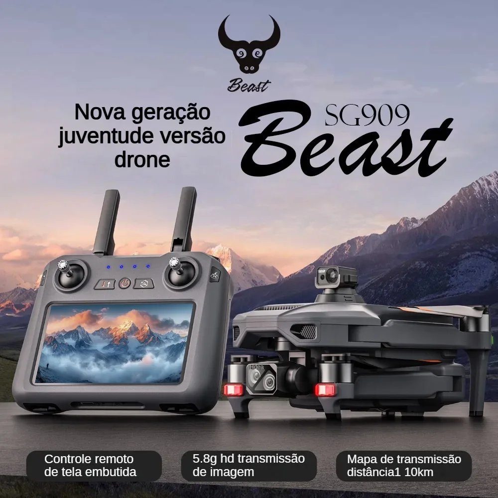 ZLL SG909 SG909MAX طائرة بدون  - مراجعة Drone Gimbal Case وسعره